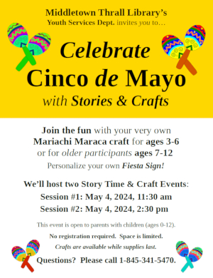 Cinco de Mayo - learn more about this event by following this link