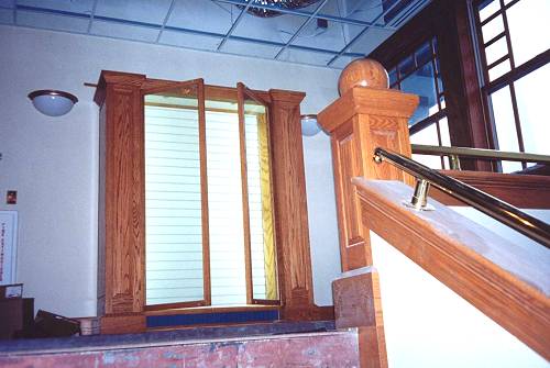 [Photograph from the Library Construction Site]