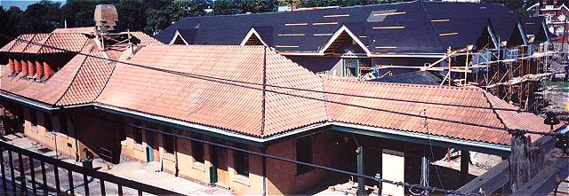 [Photograph from the Library Construction Site]