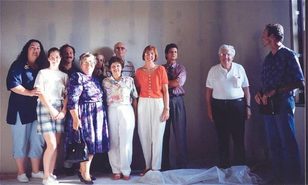 [Photograph from the Library Construction Site]