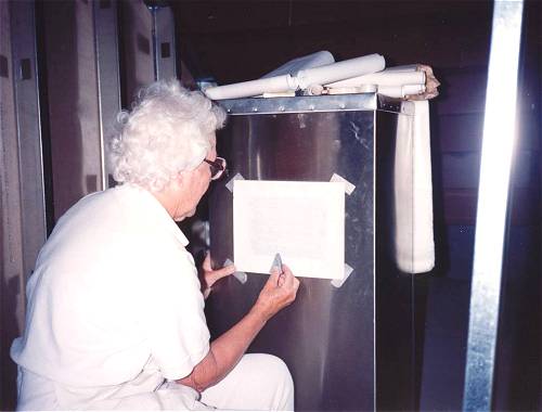 [Photograph from the Library Construction Site]