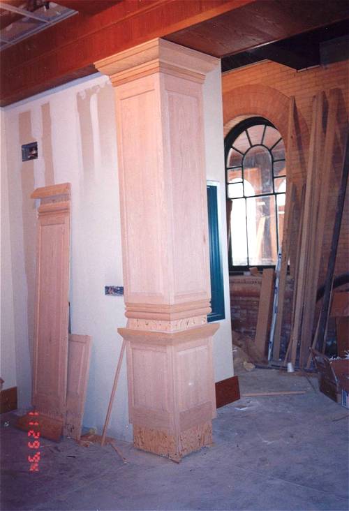 [Photograph from the Library Construction Site]