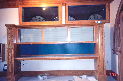 [Photograph from the Library Construction Site]