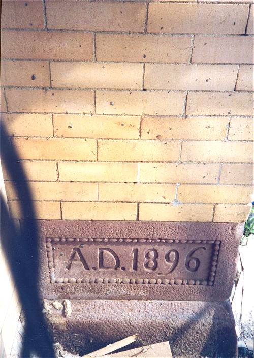 [Photograph from the Library Construction Site]