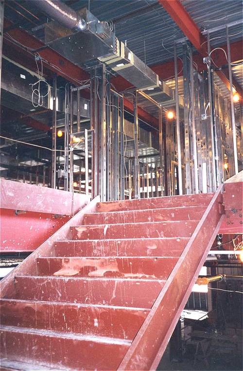 [Photograph from the Library Construction Site]