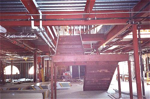 [Photograph from the Library Construction Site]