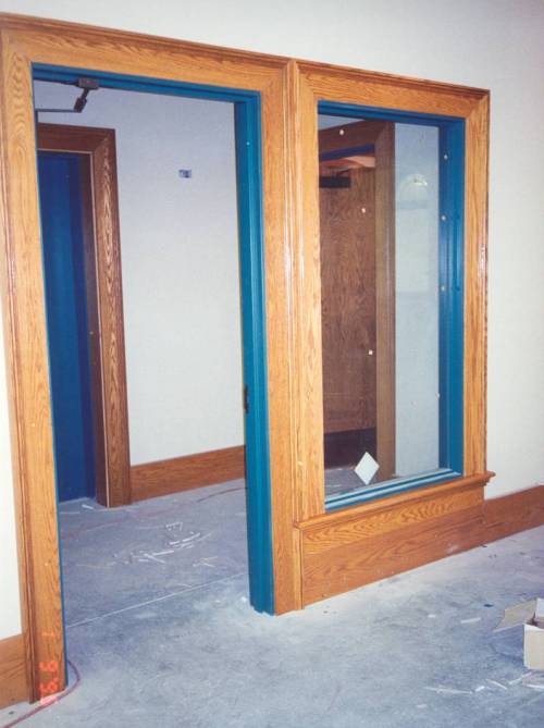 [Photograph from the Library Construction Site]