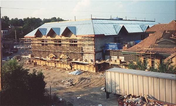 [Photograph from the Library Construction Site]