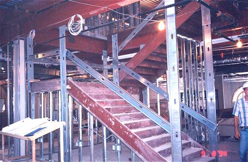 [Photograph from the Library Construction Site]