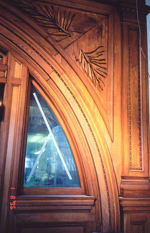 [Photograph from the Library Construction Site]