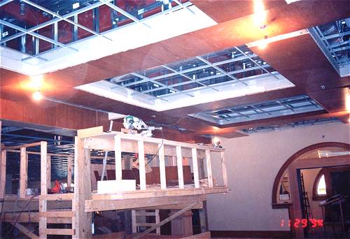 [Photograph from the Library Construction Site]