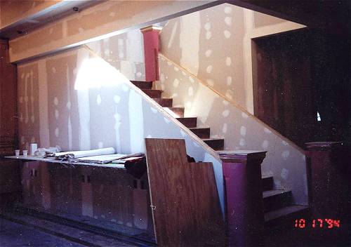 [Photograph from the Library Construction Site]