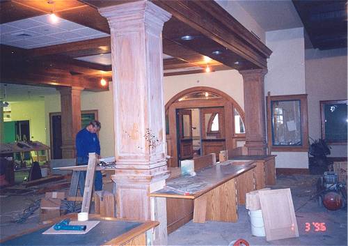 [Photograph from the Library Construction Site]