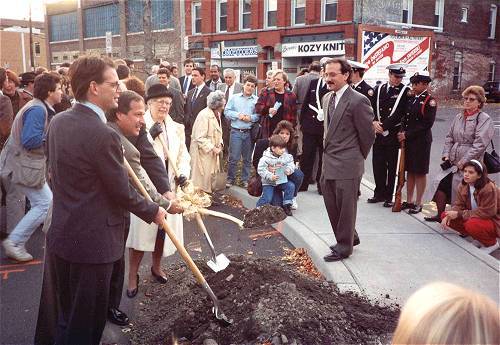 [Photograph from the Groundbreaking Ceremony]