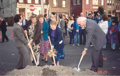 [Photograph from the Groundbreaking Ceremony]