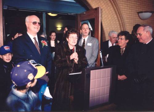 [Photograph from Opening Day]