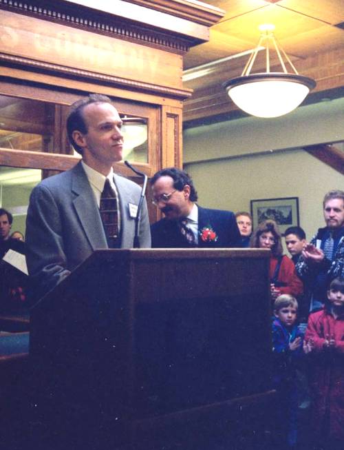 [Photograph from Opening Day]