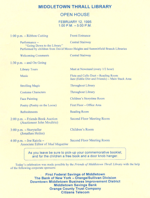 [Photograph from Opening Day]