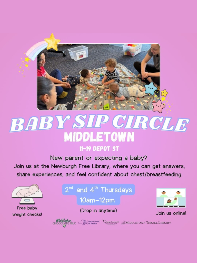 Baby Sip Circle. Expecting a baby? Already have a baby? Come connect! Learn about this event.