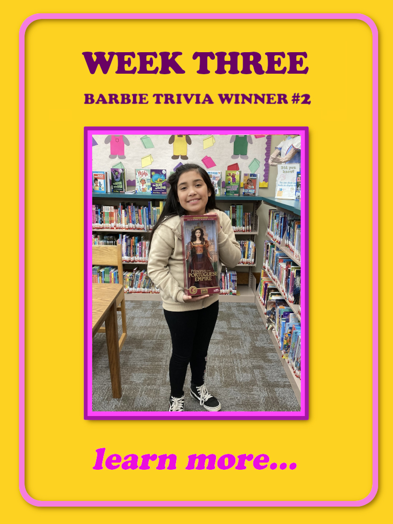 Barbie Trivia Winner - Week 3