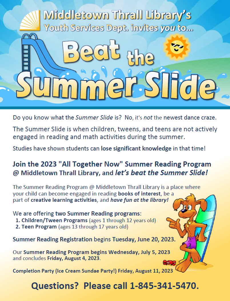 Beat the Summer Slide!