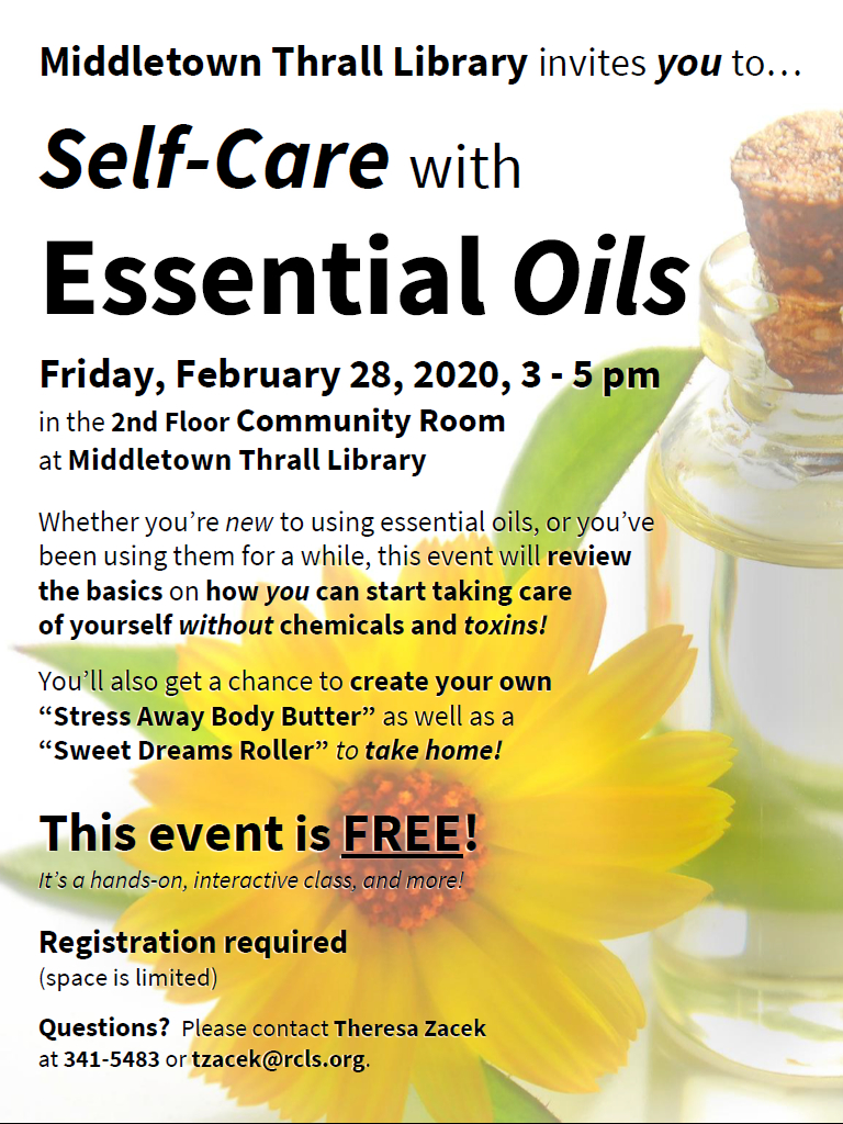 Self-Care with Essential Oils