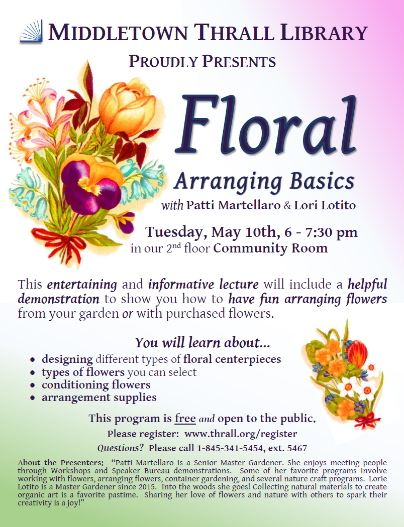 Floral Arranging Basics