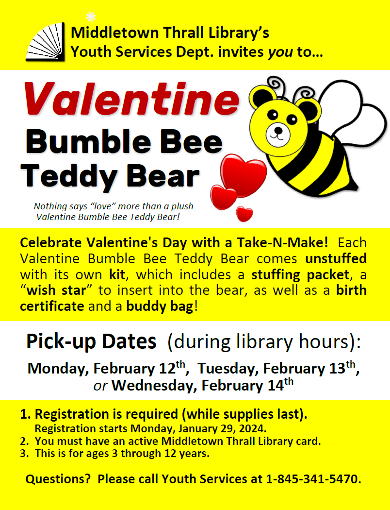 Valentine Bumble Bee Bear
