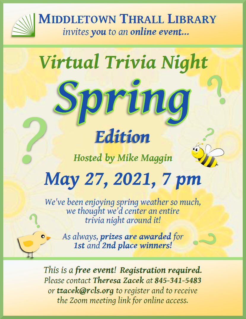 Virtual Trivia Night: May 2021