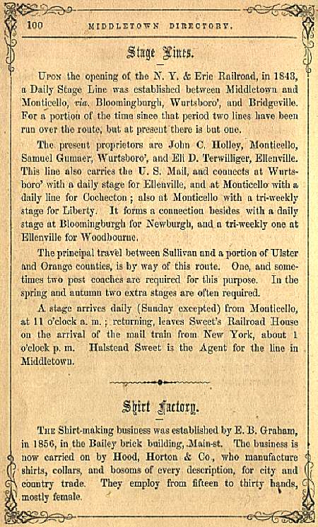 Archived Page from Middletown Directory