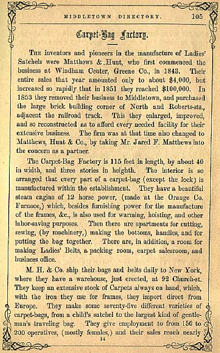 Archived Page from Middletown Directory