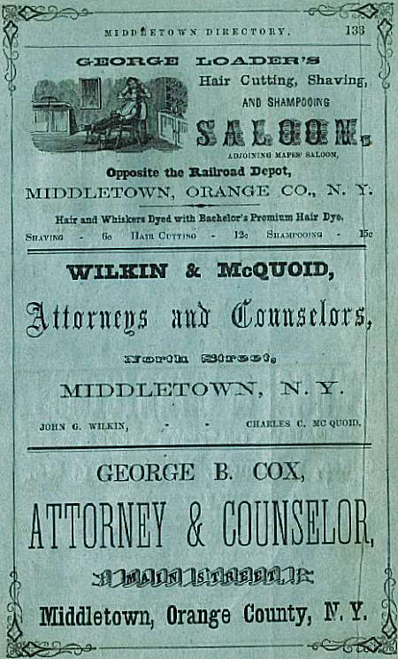 Archived Page from Middletown Directory