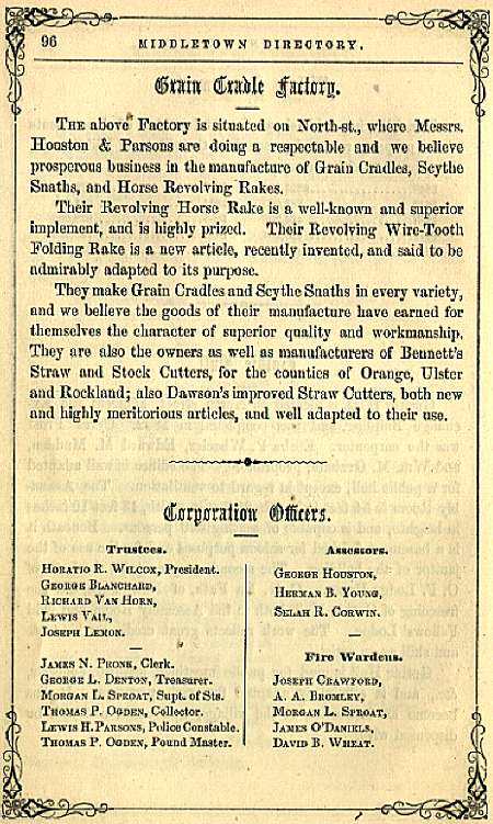 Archived Page from Middletown Directory