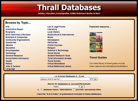 Thrall Databases